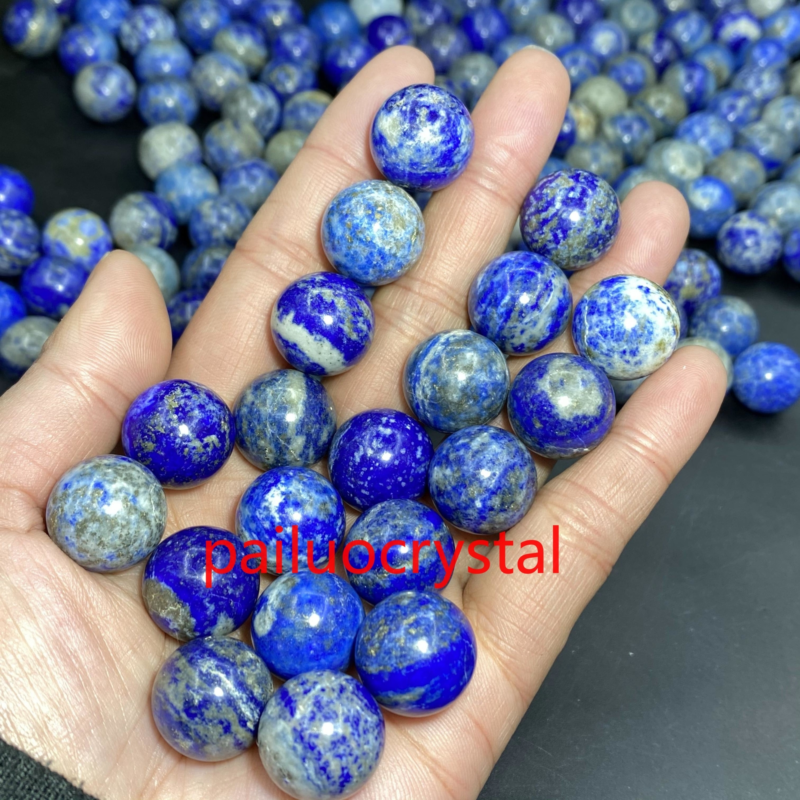 10p Wholesale Natural Lapis Lazuli jasper Ball Quartz Crystal Sphere Reiki 15mm+