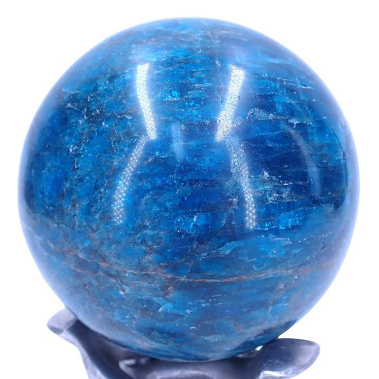 First Quality A ++ Intense Blue Apatite Sphere
