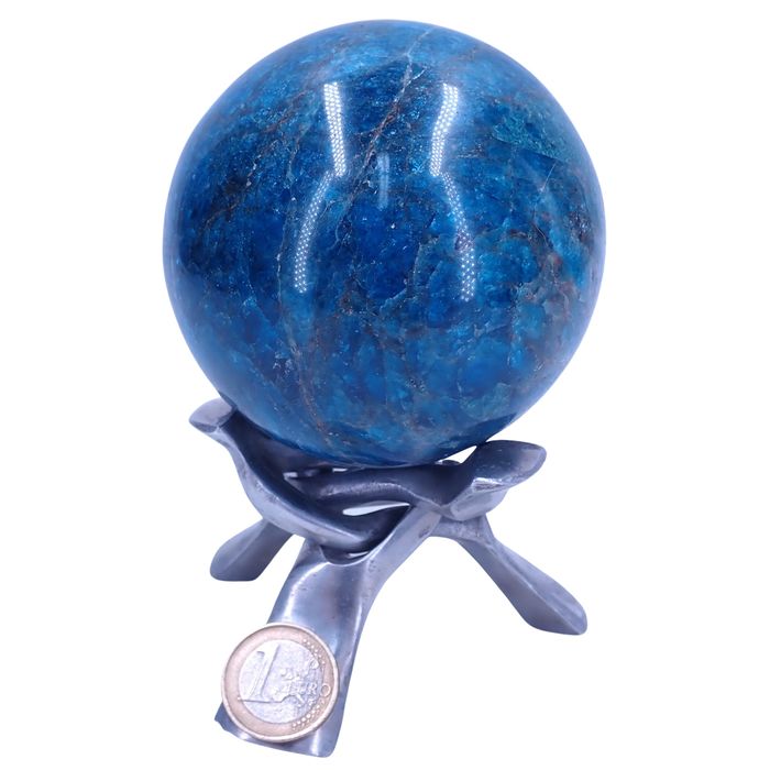 First Quality A ++ Intense Blue Apatite Sphere