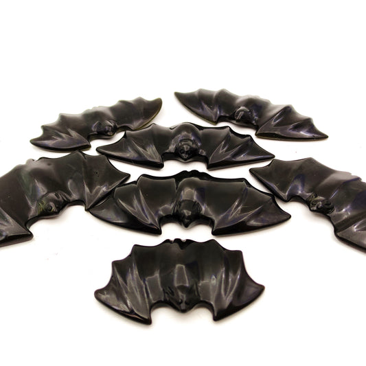 Wholesale beautiful natural Obsidian Crystal carving animal crystal