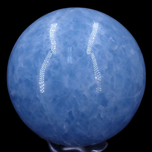 SKY BLUE CALCITE CRYSTAL Sphere