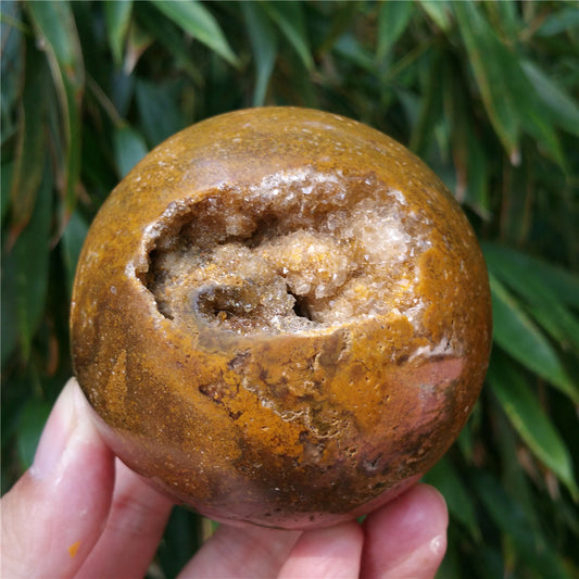 Bola de cristal tallada de Ocean Jasper #702407 