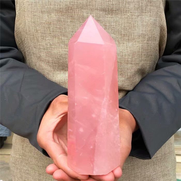 Rose Quartz Obelisk