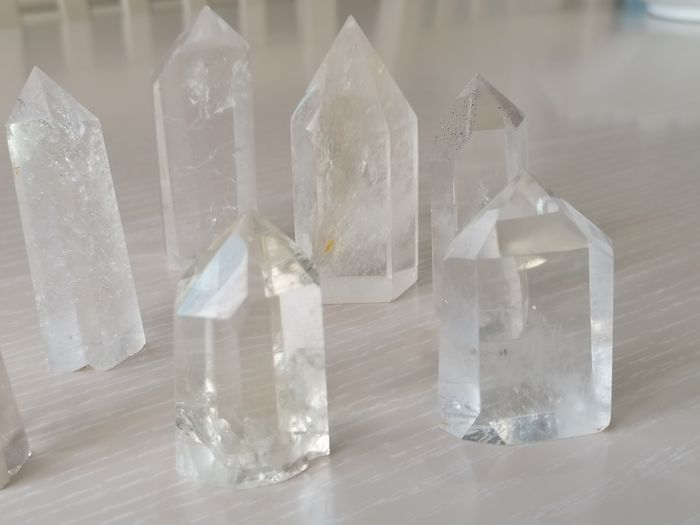 Punta de cristal blanco