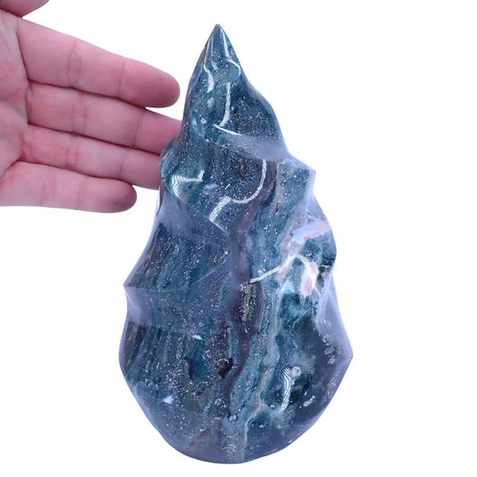 Very Rare A ++ Natural Very Artistic Jasper Flame