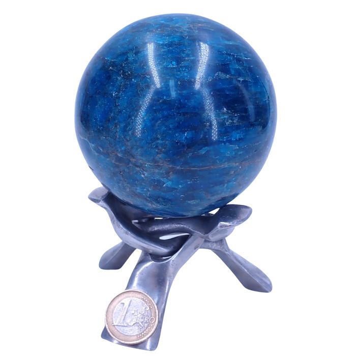 First Quality A ++ Intense Blue Apatite Sphere