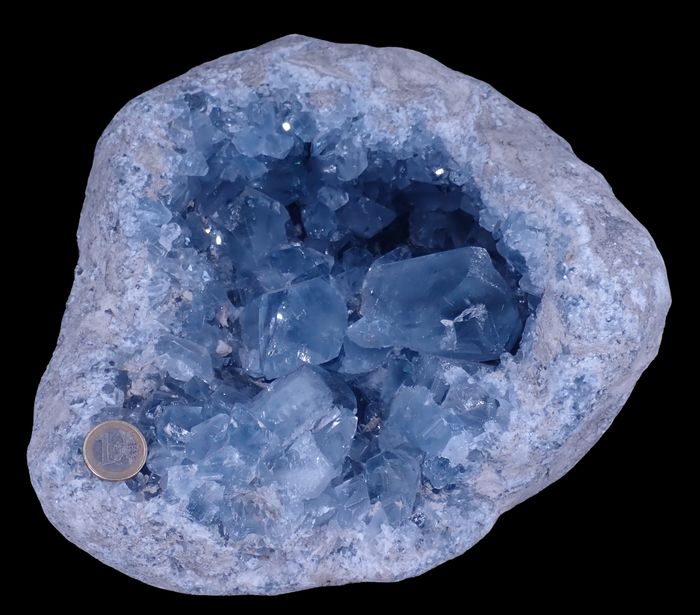 Large Natural A +++ Celestite Geode