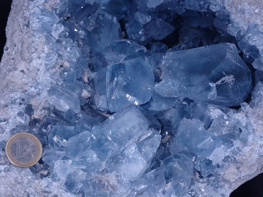 Large Natural A +++ Celestite Geode
