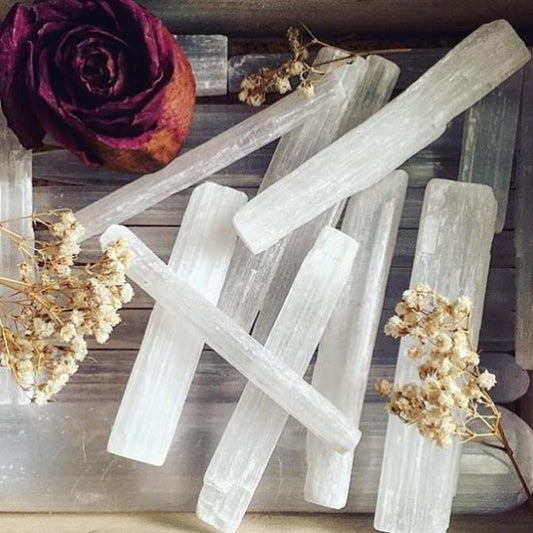 Selenite/Gypsum Wand