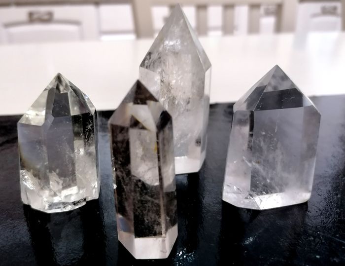 Punta de cristal blanco