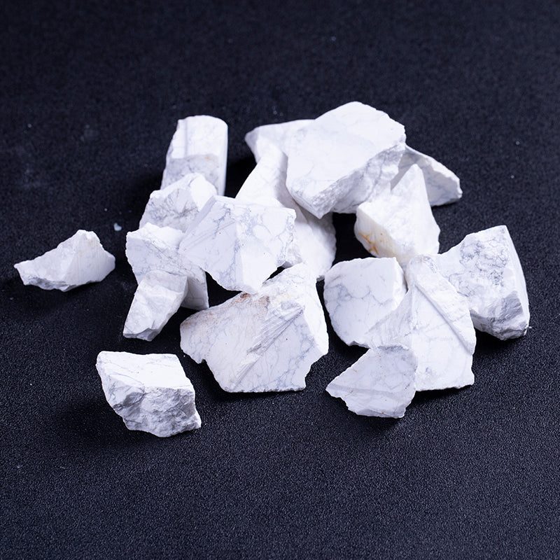 Grava de cristal original turquesa blanca 