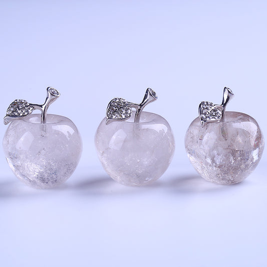White crystal apple Christmas gift