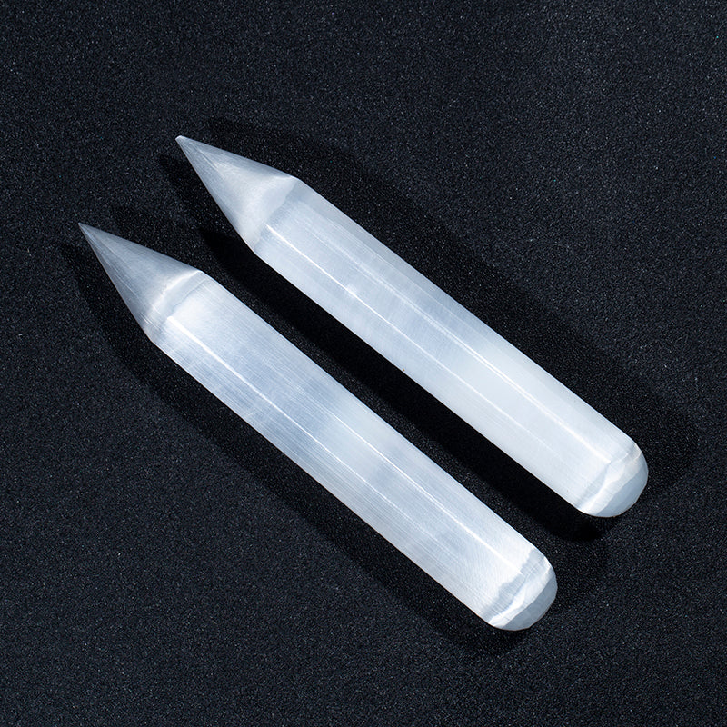 Crystal massage selenium crystal wand point massage