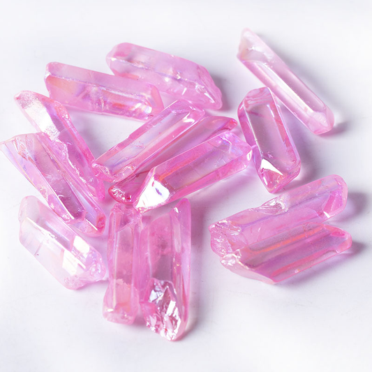 High quality native gemstone plating pink