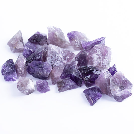 Purple crystal crystal crystal gravel