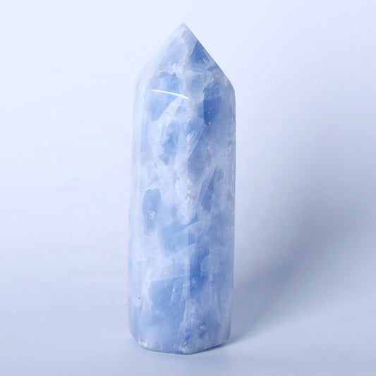 Torre de cristal de álbum cuadrado azul de alta calidad 