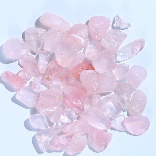 Rose quartz crystal gravel healing 1KG