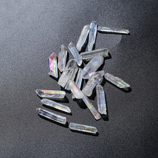 Ring Rainbow Crystal Point Pendant