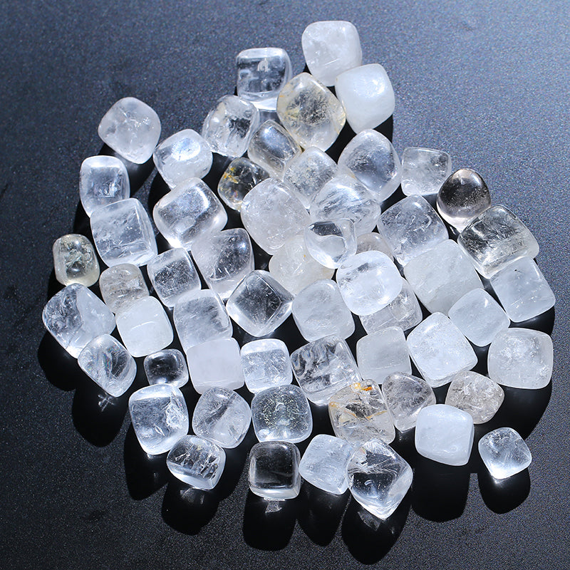 White quartz crystal gravel