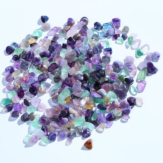 Colorful fluorite crystal gravel 1KG
