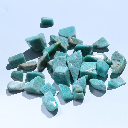 Natural gem amazon gravel polishing