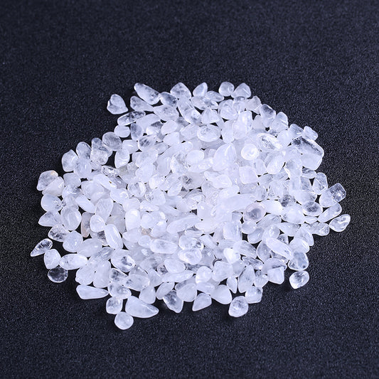 White quartz crystal gravel