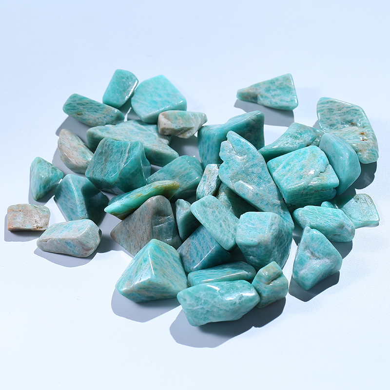 Natural gem amazon gravel polishing