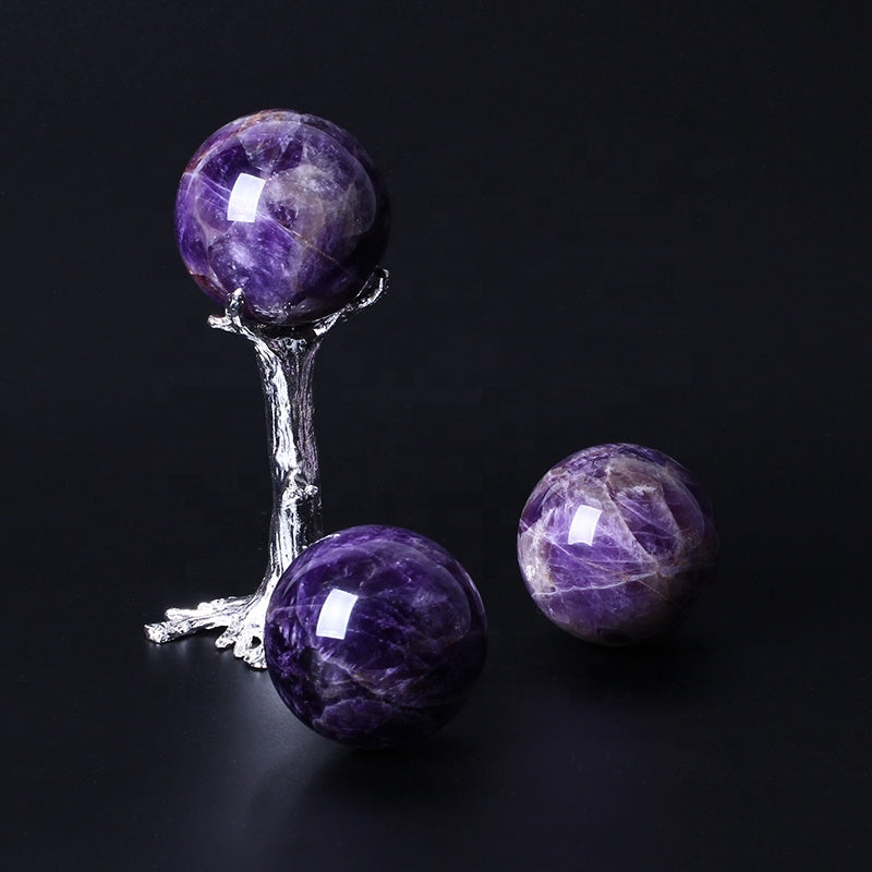 Natural Super high quality Healing Amethyst Crystal Ball Crystal Sphere For Decoration