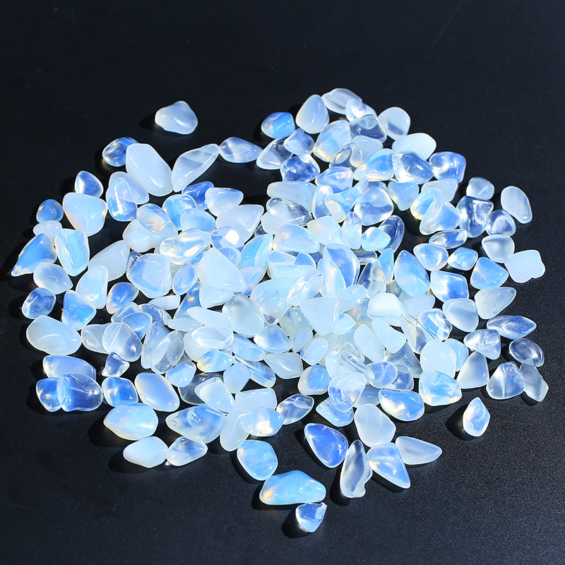 Protein crystal gravel