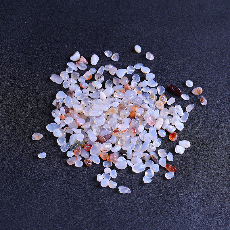 White agate crystal gravel