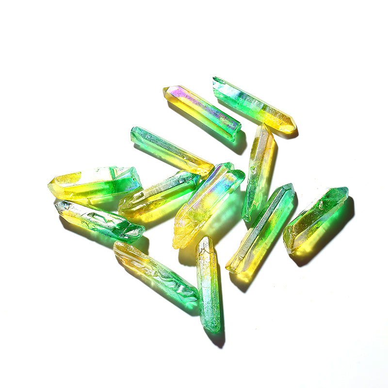 Two-color yellow-green radioprotic rod