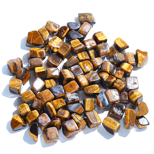 Tiger eye stone crystal gravel decoration