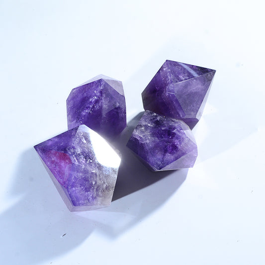 Purple crystal prism