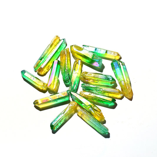 Two-color yellow-green radioprotic rod