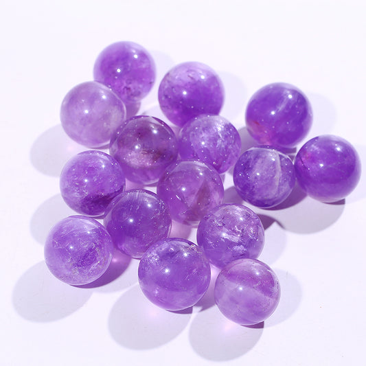 Bolas de amatista natural Esfera de amatista de cristal de cuarzo 