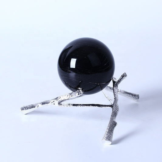Obsidian ball decoration 1kg