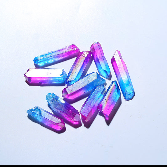 Two-color blue purple radiopurne rod