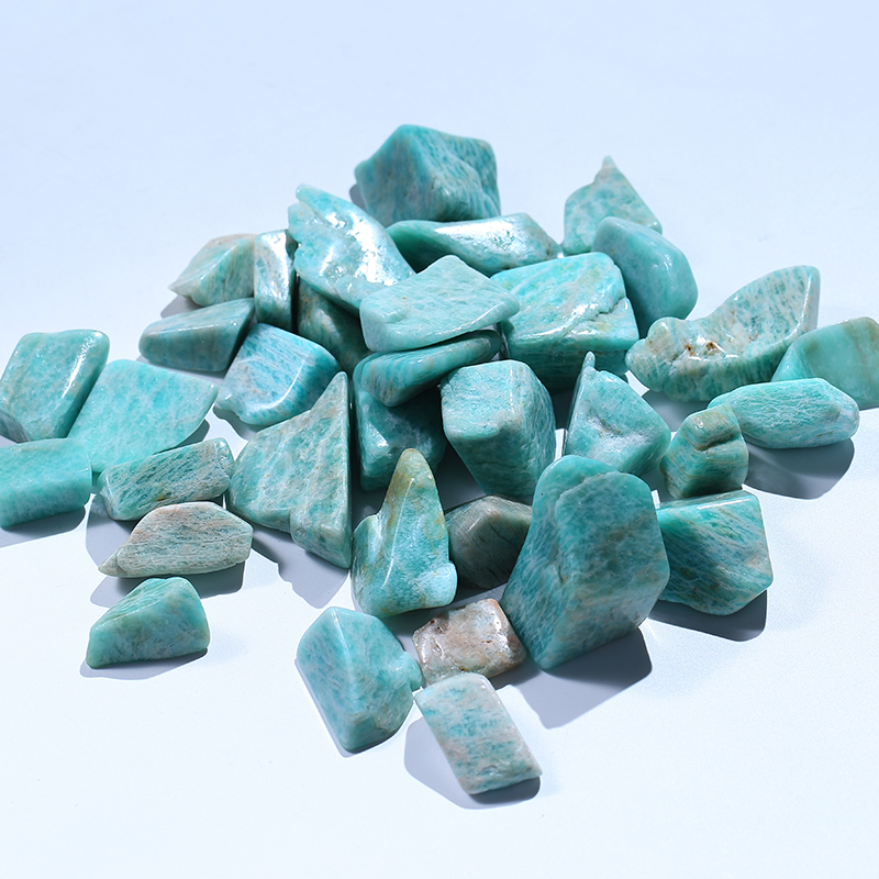 Natural gem amazon gravel polishing