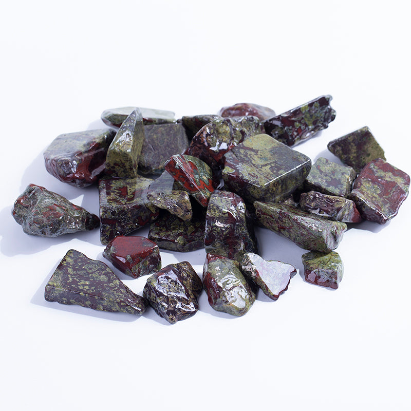 Long bloodstone crystal gravel