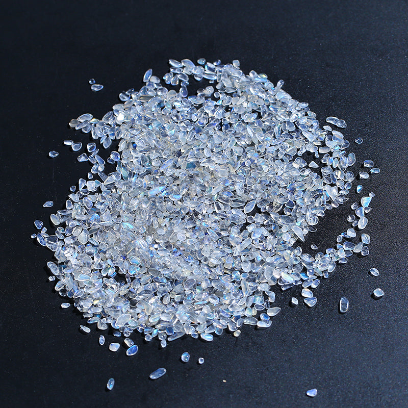 Blue Moonstone Crystal Gravel Decoration 1KG