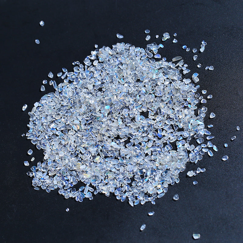 Blue Moonstone Crystal Gravel Decoration 1KG