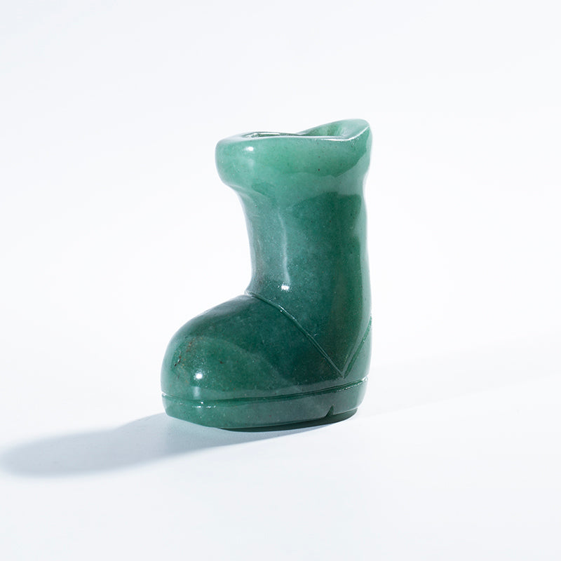 Quartz crystal boots Christmas tree decoration