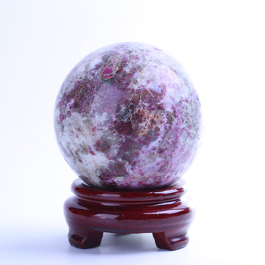 Bola de cristal de piedra ciruela 