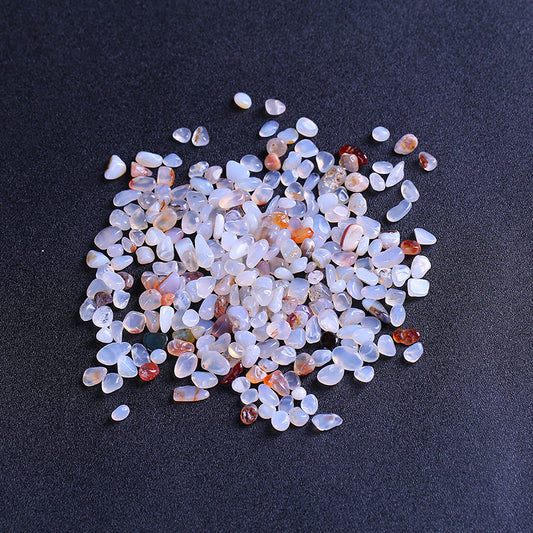 White agate crystal gravel
