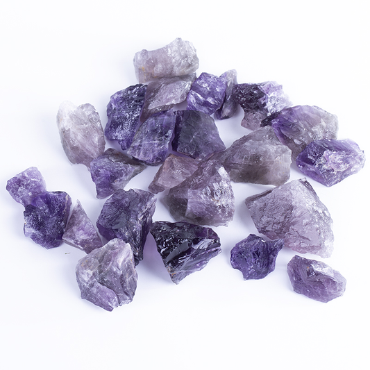 Natural purple crystal crystal gravel crystals