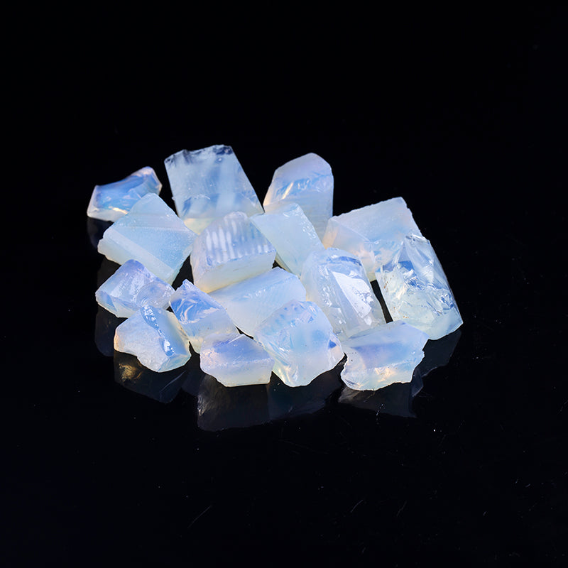 Protein crystal gravel