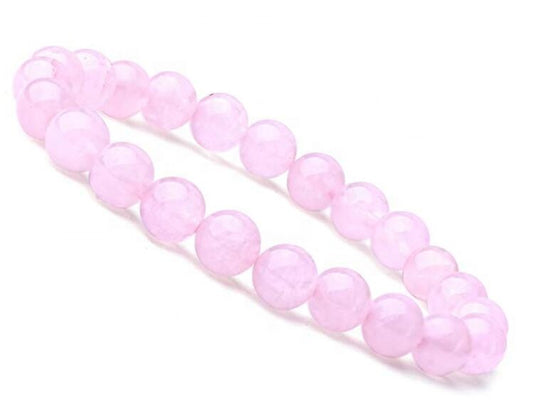 8 mm rose quartz crystal energy stone beads elastic can be stretched