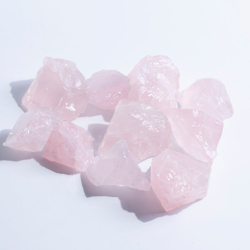 Rose quartz bulk crystal rose quartz gravel