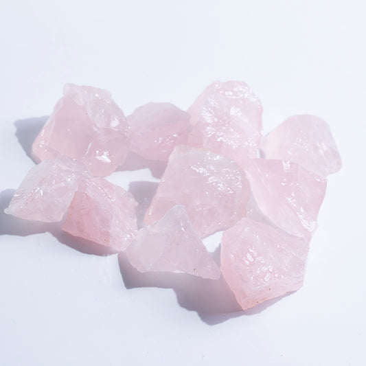 Rose quartz bulk crystal rose quartz gravel