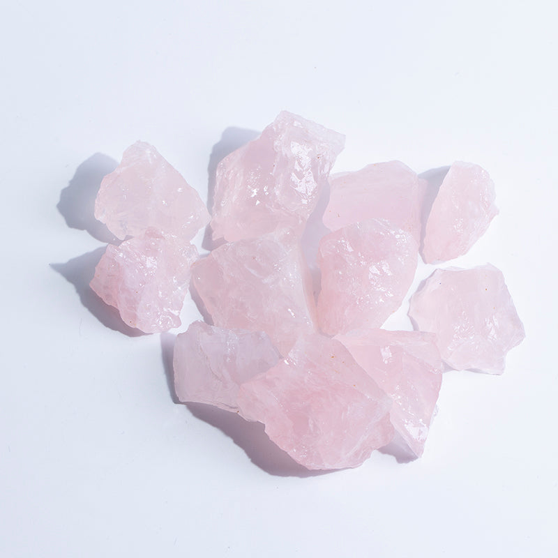 Rose quartz bulk crystal rose quartz gravel